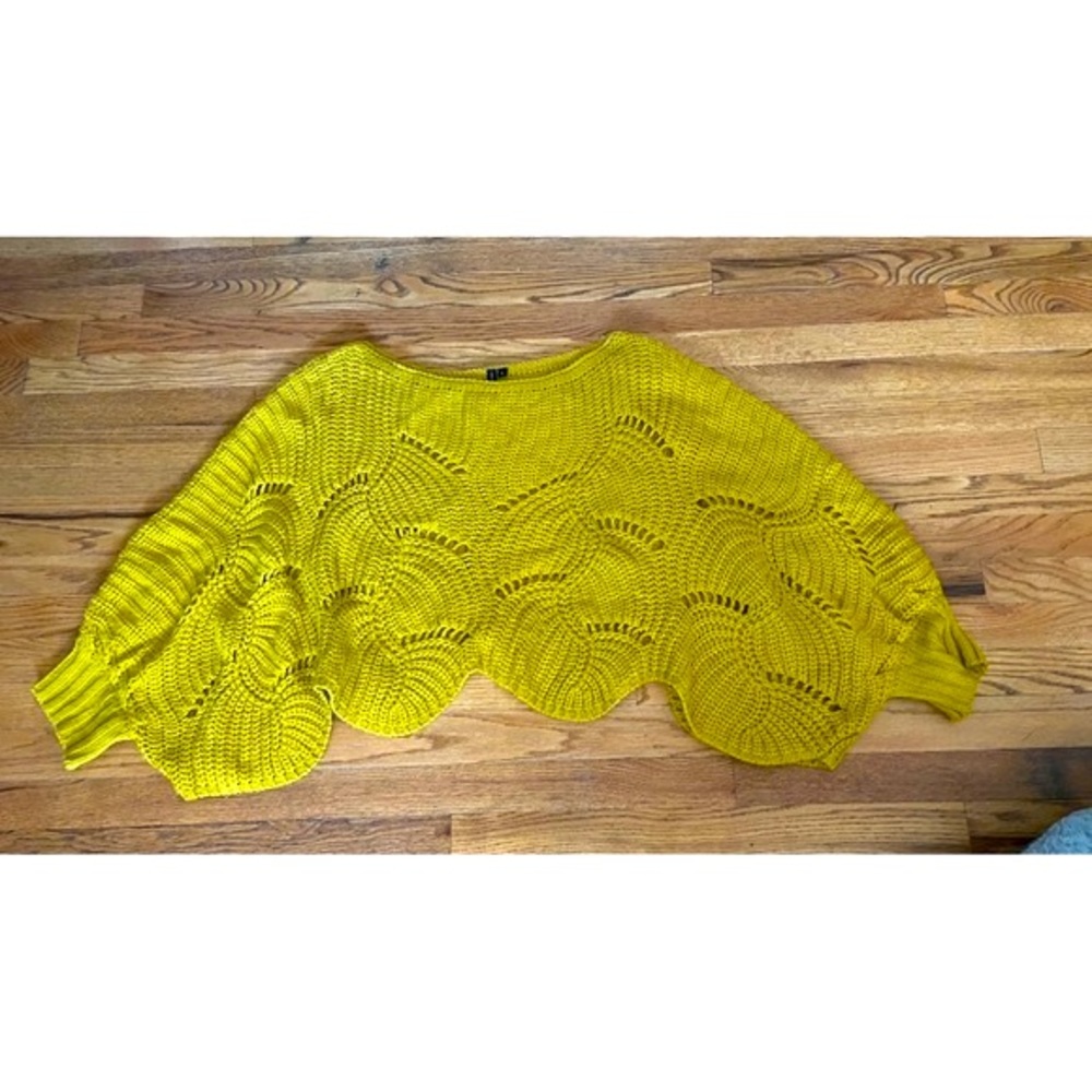 Cozy knitted crop